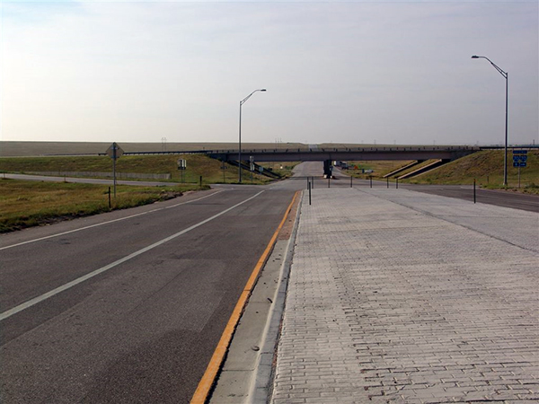 Intersection of I-70 and Route 40 at the east end of Limon