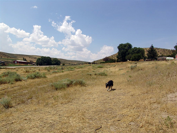 Trace of old Route 40 (in the foreground), west of Craig