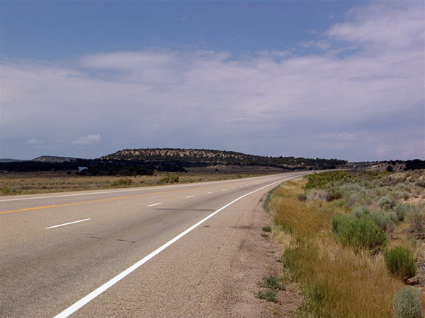 Route 40 west of Duchesne