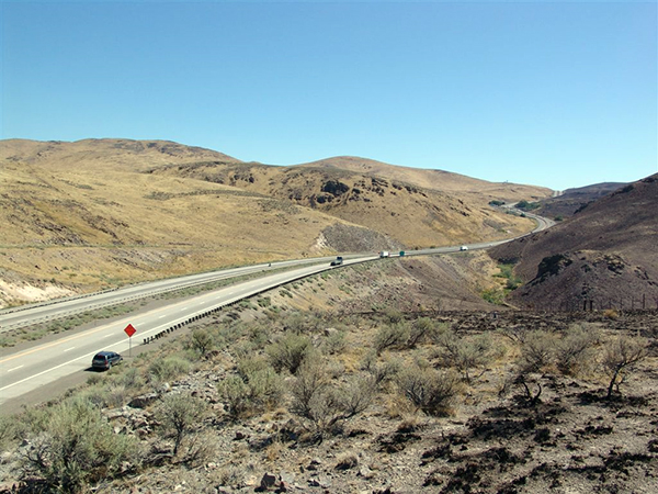 Looking east from Emigrant Pass