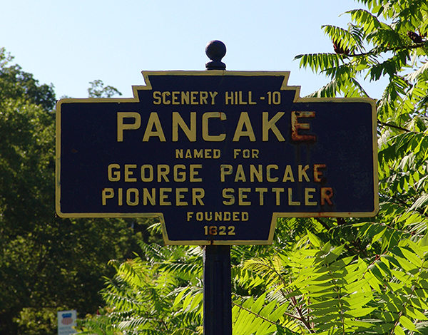 Pancake Sign, June 2008