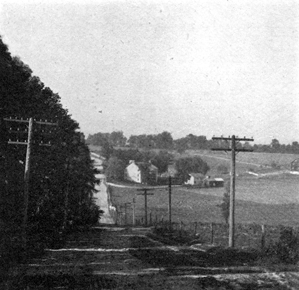 Jesse Tomlinson house at Little Meadows.