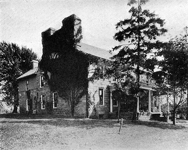 John Kennedy Lacock Cumberland Road Postcard #68: Malden, 2 1/2 miles west of Brownsville, Pa.