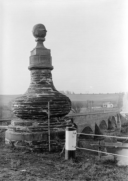 Stone jug from the Jug Bridge