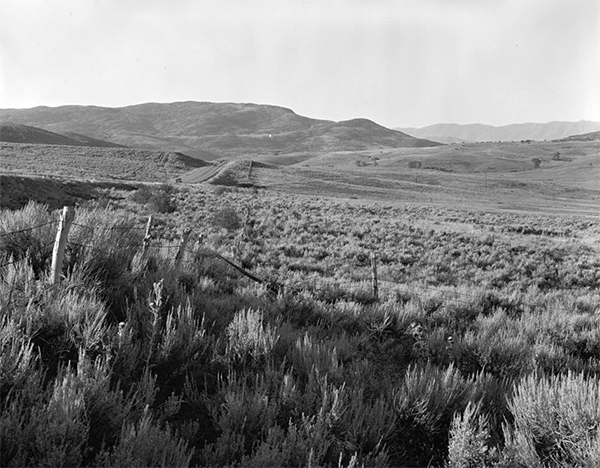 Looking south into the Ross Creek valley