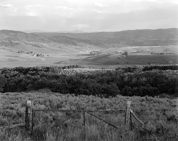 Ross Valley before it was flooded by the Jordanelle Reservoir