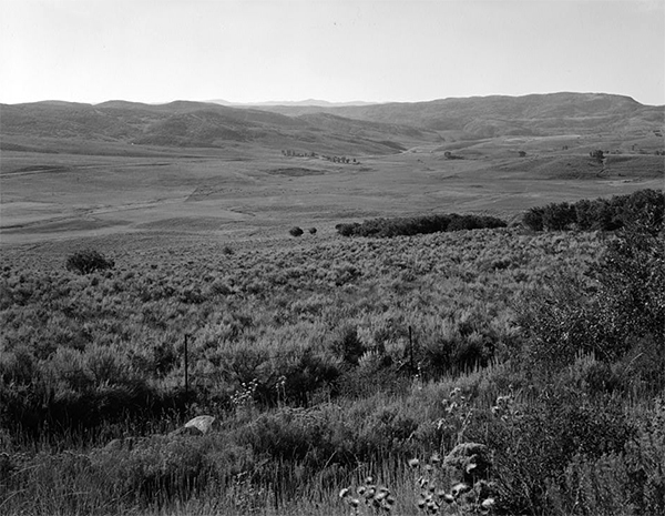 Ross Valley before it was flooded by the Jordanelle Reservoir