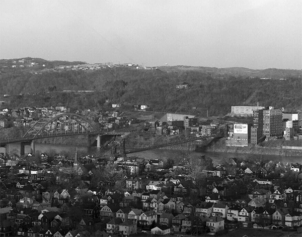 Fort Henry Bridge and Wheeling Suspension Bridge, Wheeling, West Virginia