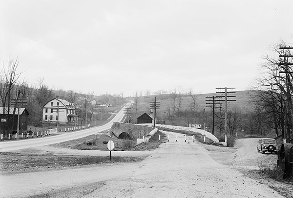 Claysville S-Bridge, 1933