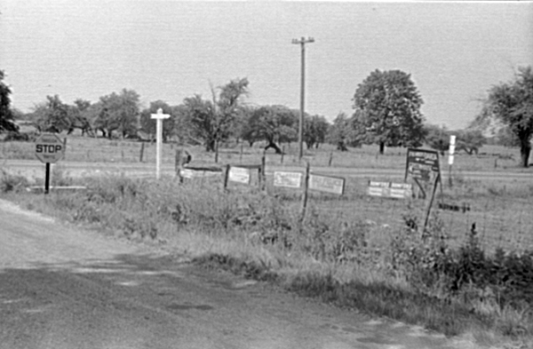 Route 40 in central Ohio, 1938