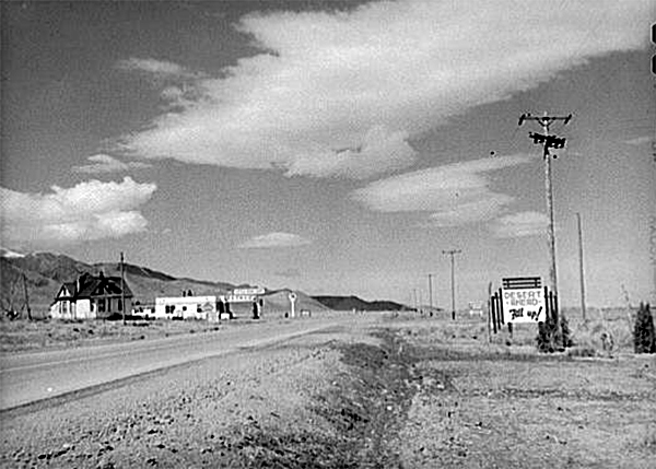 Gas station near Skull Valley