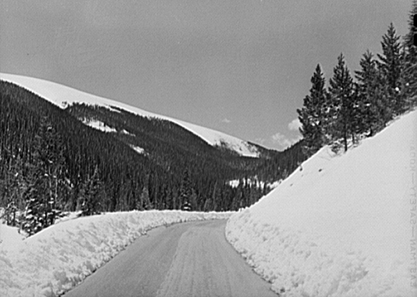 Western side of Berthoud Pass