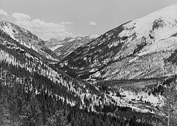 Eastern slope of Berthoud Pass