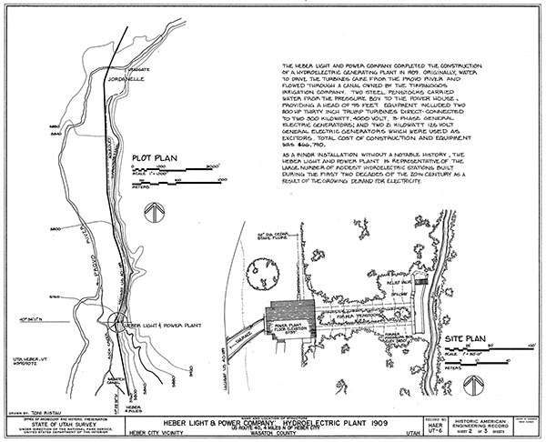 Heber Light and Power Hydroelectric Plant, 1971