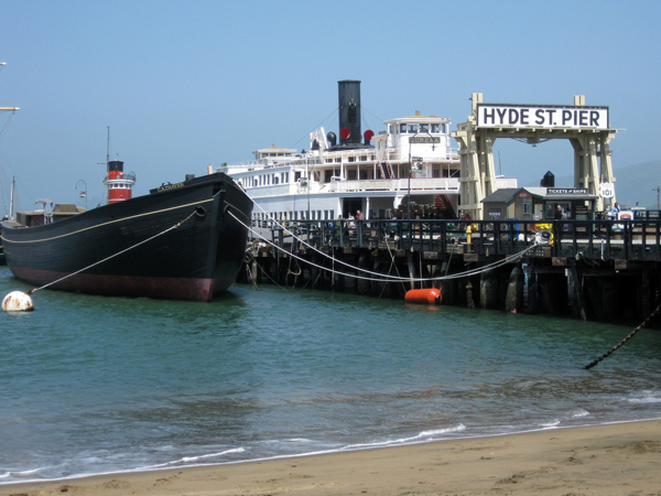 Ferry boat Eureka at the Maritime Museum