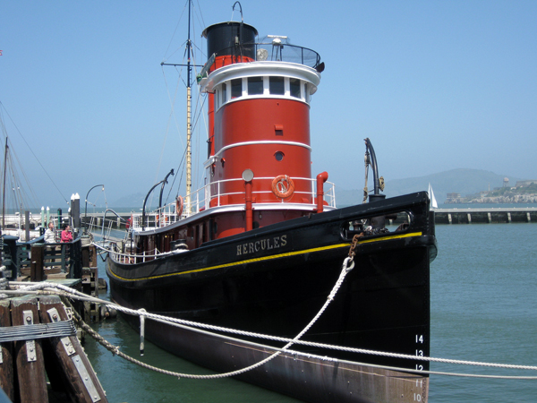 Tugboat Hercules at the Maritime Museum