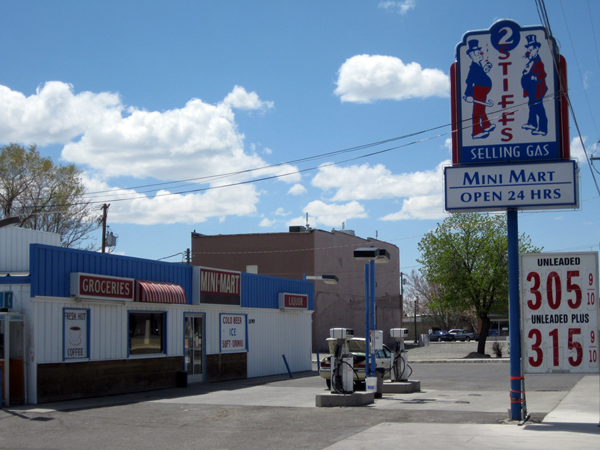 Two Stiffs Selling Gas