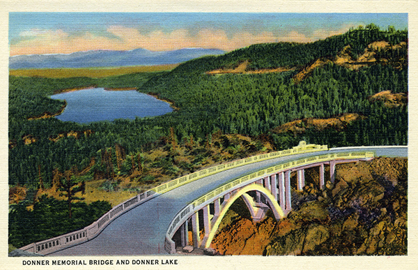 Rainbow Bridge and Donner Lake