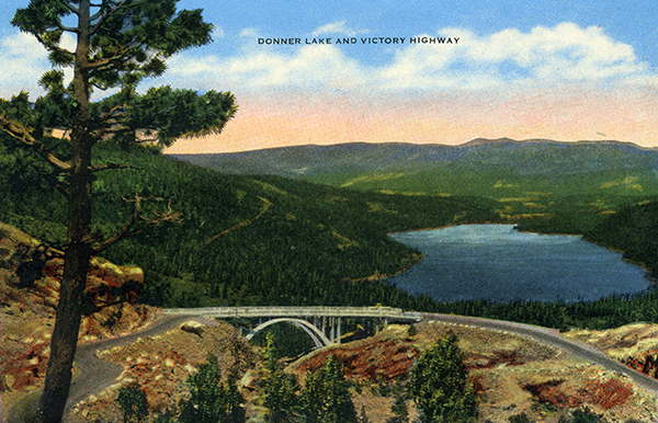 Rainbow Bridge and Donner Lake