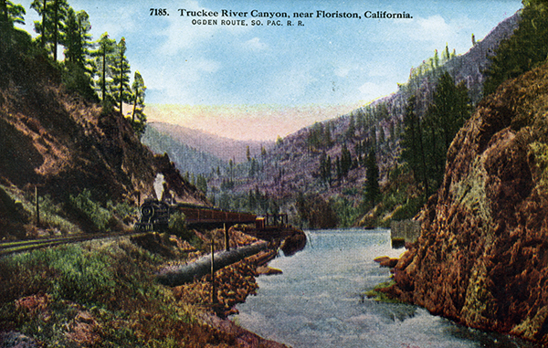 Truckee Canyon at Floriston