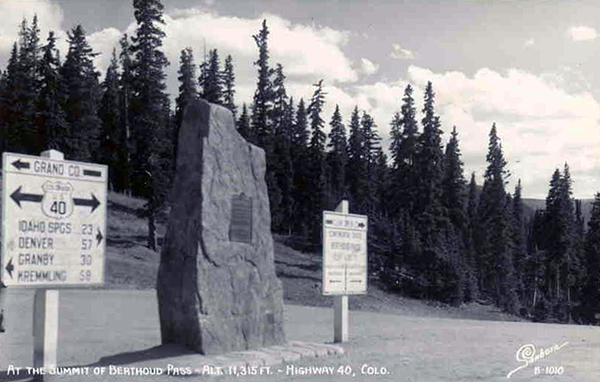 Berthoud Pass Summit