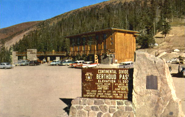 Berthoud Pass Summit Marker