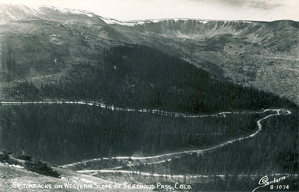 Western side of Berthoud Pass