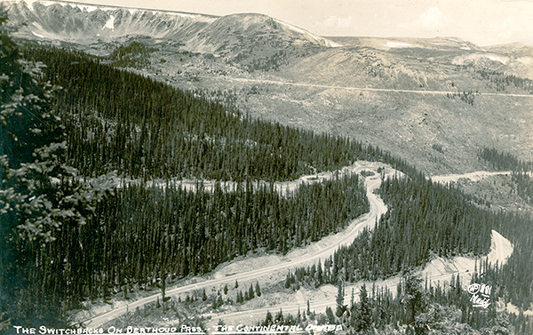 Western side of Berthoud Pass