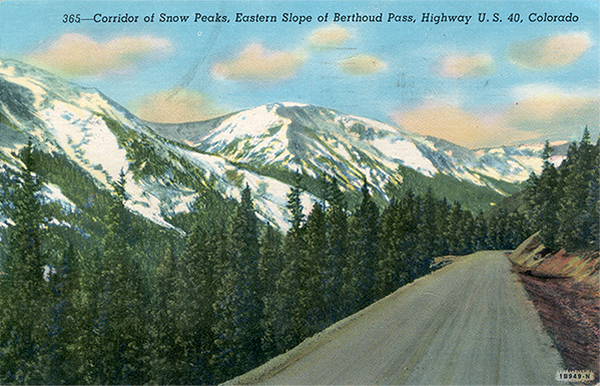 Eastern side of Berthoud Pass