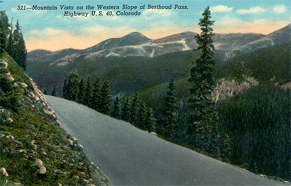 Western side of Berthoud Pass