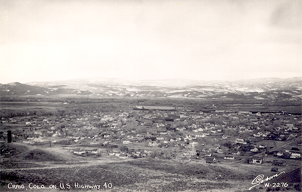 Aerial view of Craig