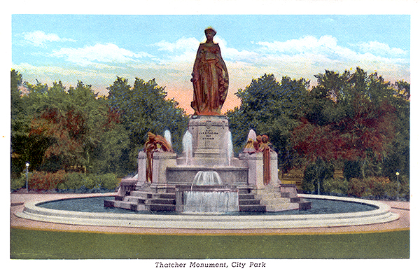 Thatcher Monument at City Park