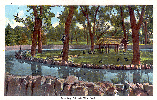 Monkey Island at the Denver Zoo, City Park