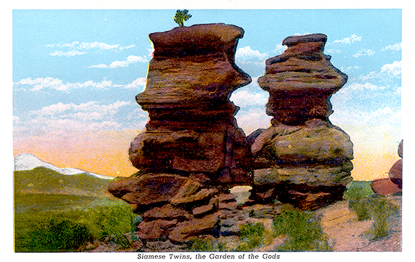 Siamese Twins at the Garden of the Gods