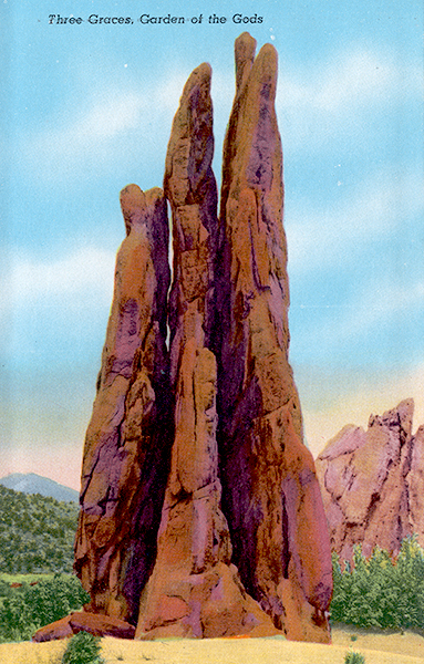 Three Graces at the Garden of the Gods