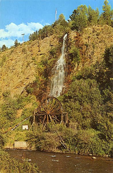 Bridal Veil Falls and Waterwheel