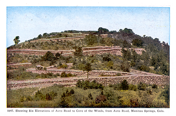 Switchbacks leading to Cave of the Winds