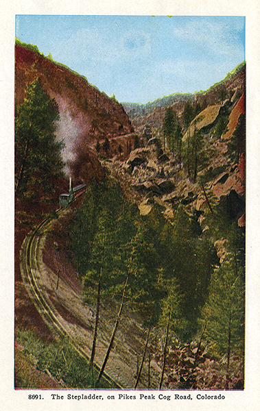Stepladder on Pikes Peak