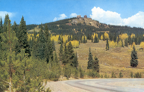 Western side of Rabbit Ears Pass