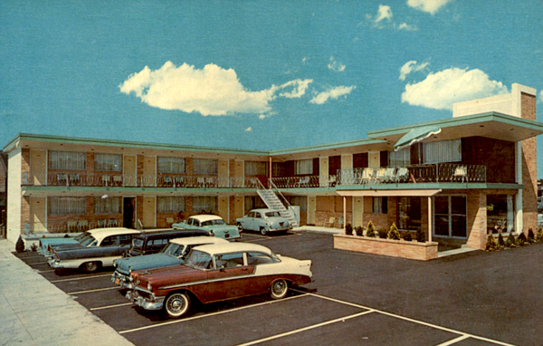 Old Photo Atlantic City NJ "Trinidad Motel" 