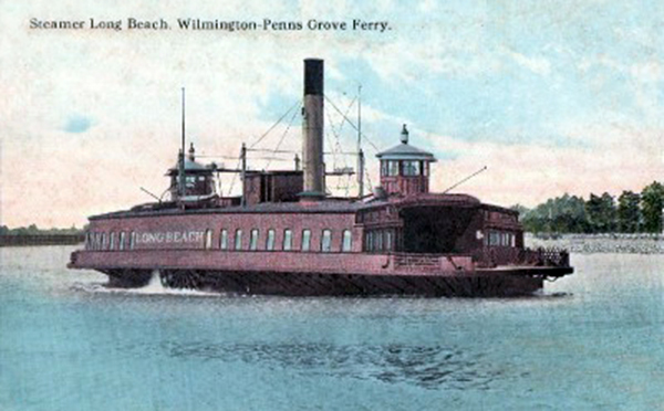 Penns Grove-Wilmington ferry boat Long Beach
