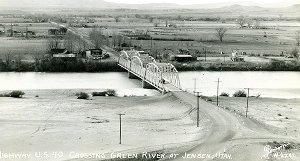 Route 40 bridge over the Green River at Jensen