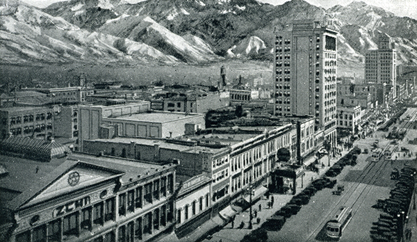 Looking south on Main Street